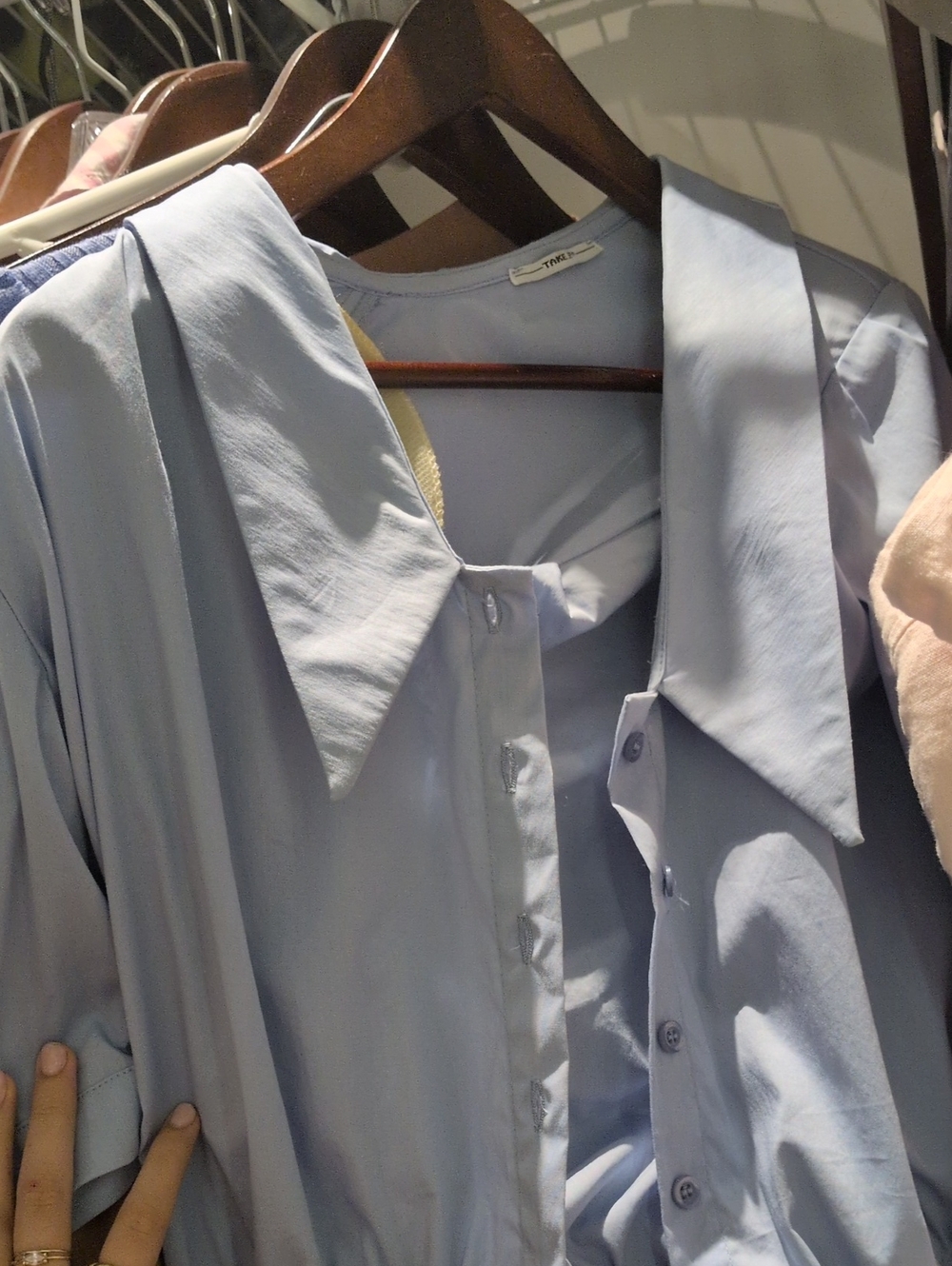 Tailored Light Blue Men's Button-Down Shirt